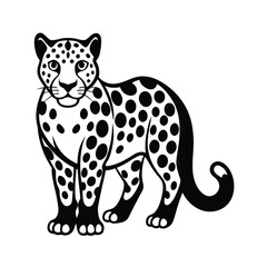 leopard vector illustration