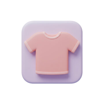 &Iacute;cone 3D camisa