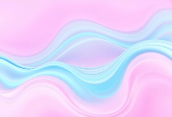 Abstract pastel pink and blue wave pattern, ideal for spring/summer holiday backgrounds, style, soft