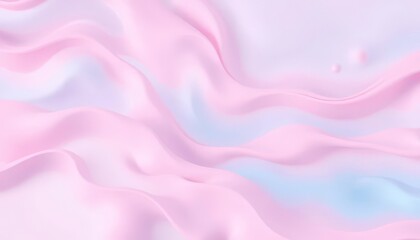 Abstract pastel pink and blue wave pattern, perfect for spring/summer holiday backgrounds, curve, happy