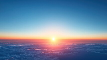 Sunrise Above Clouds