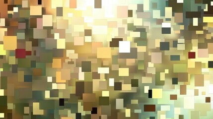 Abstract Colorful Background with Soft Light and Geometric Shapes