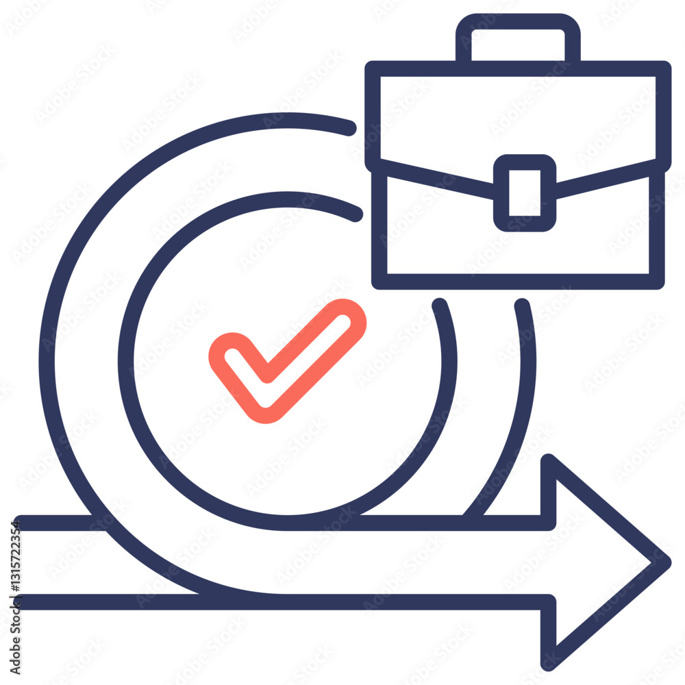 Poster agile dual tone icon