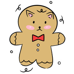 christmas and new year's cats	

