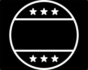 emblem or label icon image