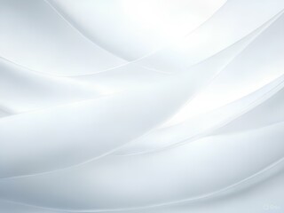 Obraz premium Elegant Flowing White Silk