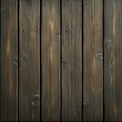 Fototapeta premium Dark brown wooden planks background texture.