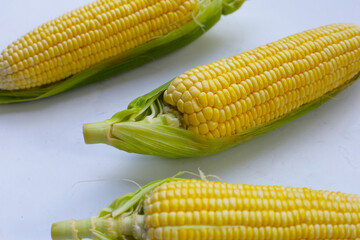 Sweet corn, Fresh yellow corn
