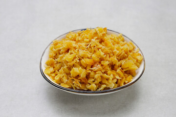 Dries cabbage leaves praserveg vegetables