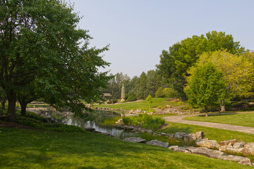A Stream within a Garden