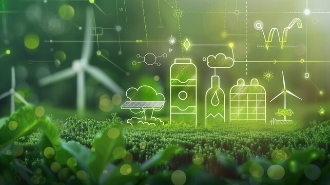 Exploring green hydrogen as a sustainable alternative fuel from renewable solar and wind energy sources in eco friendly infrastructure development