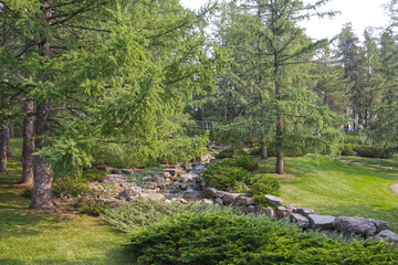 A Stream within a Garden