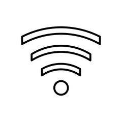 wifi signal line icon