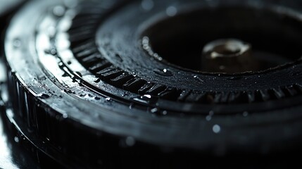 Household Close-up Typewriter Moment Spool Ultra-detailed