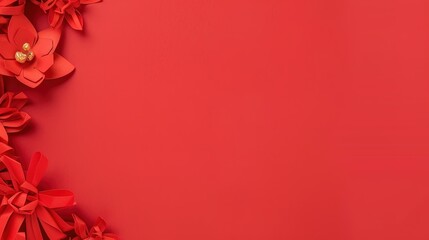 Red Background of Spanish National Day: Glory and Inheritance Shown in the Fiery Passion