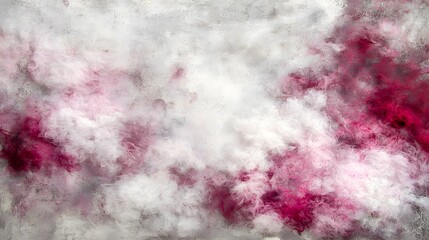 Obraz premium Abstract Art Cloudy Background with Red and White Soft Textures and Patterns