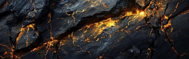 Stunning gold and black rock texture created by Vita. 