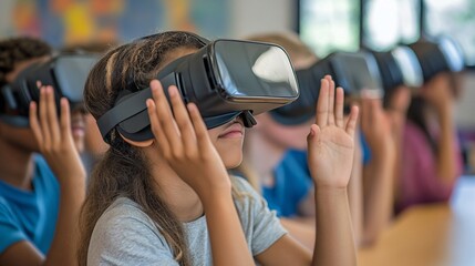 Engaging Virtual Reality Classroom with Students Using VR Headsets for Science Learning