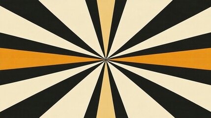 Abstract image featuring geometric lines and bright colors radiating outwards