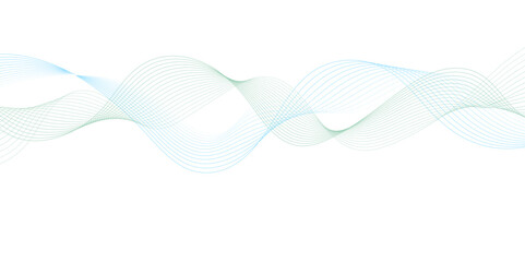 Abstract wave element for design. Digital frequency. Elegant abstract smooth swoosh speed gray wave modern stream. art background. Vector illustration. Wave with lines created using blend.	
