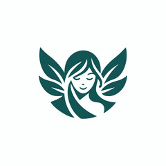 Fairy nymph logo