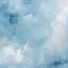christmas background with snowflakes