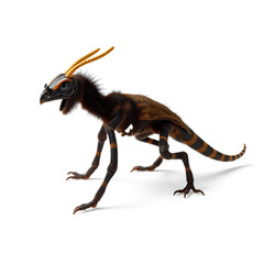 Fototapeta premium Ornithischia isolated on white background