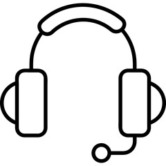 Working elements - icon black outline