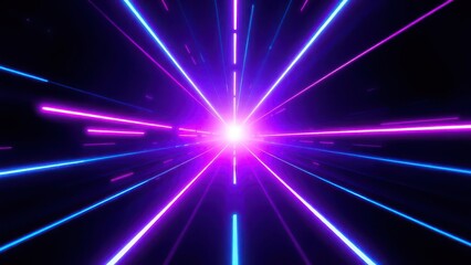 Naklejka premium a purple and blue light shines through a dark background,