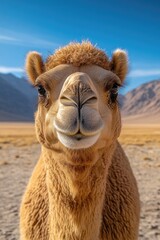 Obraz premium camel in the desert