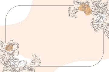 Azalea floral background with soft colors