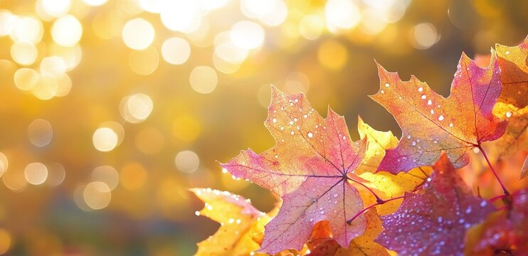 autumn leaves background