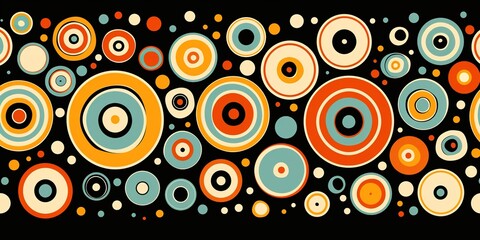 Fototapeta premium abstract background with circles