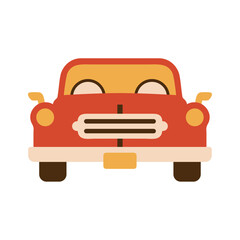 Vintage Object Classic Car Icon