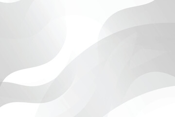 Vector Abstract white gray luxury technology communication concept background graphic design banner fluid flow Banner Pattern elegant Geometric Textured intricate 3D wall Light wave website EPS10