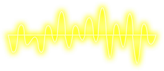 Neon Sound Bar Equalizer Icon 