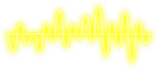 Neon Sound Bar Equalizer Icon 