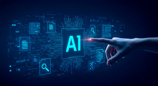 Human Utilizing AI for Data Management, Security, and Future Innovation