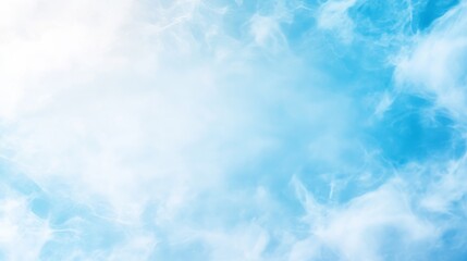 Obraz premium Abstract sky-like, soft-focus blue and white clouds