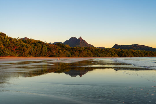 Sunrise over Zoe Bay, Hinchinbrook Island, Australia