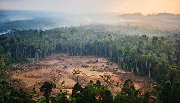 Illegal logging and agriculture fuel the destruction.  