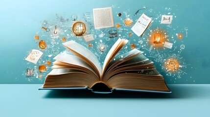 Detailed Infographic Highlighting the Diverse Advantages and Positive Impacts of Engaging in the Practice of Reading Books for Personal and Intellectual Development