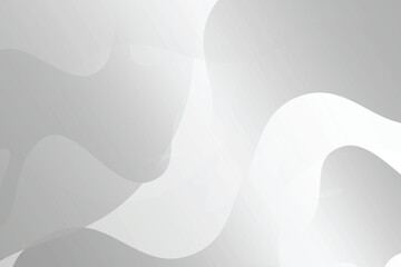 Vector Abstract white gray luxury technology communication concept background graphic design banner fluid flow Banner Pattern elegant Geometric Textured intricate 3D wall Light wave website EPS10