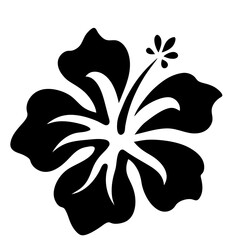 hibiscus Flower vector art illustration