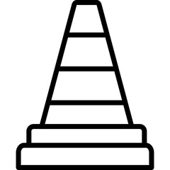 traffic cone icon