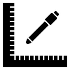 Measurement  Icon Element For Design