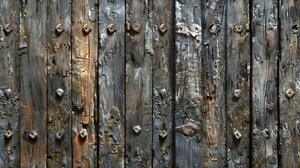 Fototapeta premium Vertical plank wooden texture background with fine wood grain and warm colors