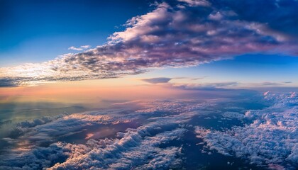 The sky transforms into a living work of art.  