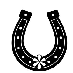 Horseshoe St Patrick Clipart
