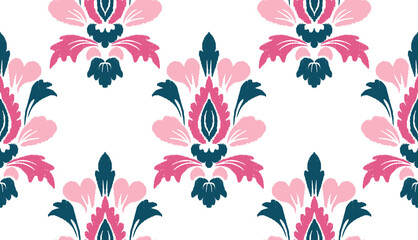 geometric ethnic vintage texture vector art design. textile fashion pattern line ikat seamless pattern and batik fabric texture asian background wallpaper geometry indian. Ethnic abstract ikat art .
